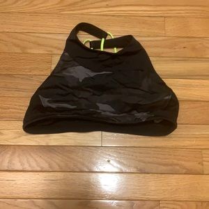 Athleta high neck bikini top size medium